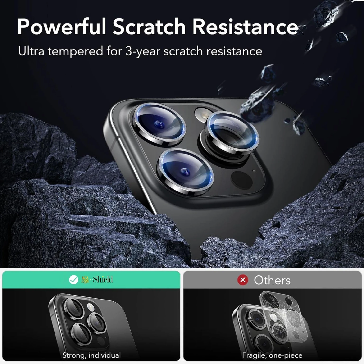 Powerful scratch resistance - 3 year guarantee