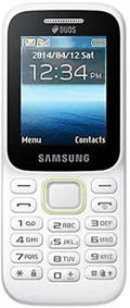 Samsung B310E DUOS front view White Dual SIM