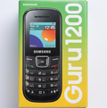 Samsung Guru 1200 keypad mobile phone box