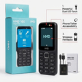 HMD 100 Single SIM keypad phone with box, charger and cable