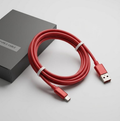 Red USB Type-C Cable with Box