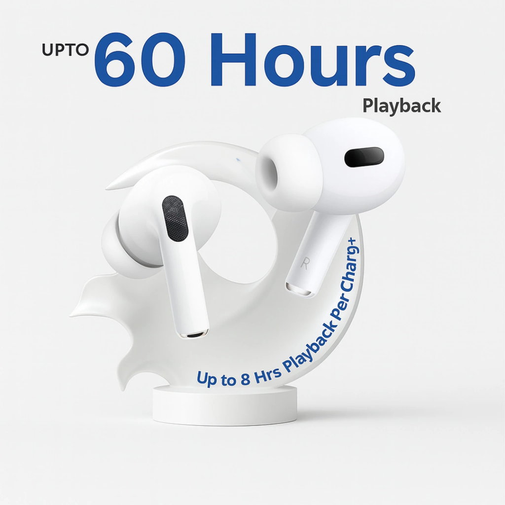 TWS Earbuds 60 Hours Playback